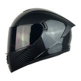 XR-701 XECURO FIBRA DE CARBON  NEGRO BRILLO